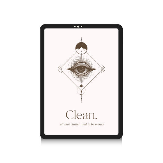 Ultimate Home Cleaning Schedule Planner, 30 Day Declutter Challenge, Deep Clean Master Checklist, Zone Cleaning Digital Tracker PDF
