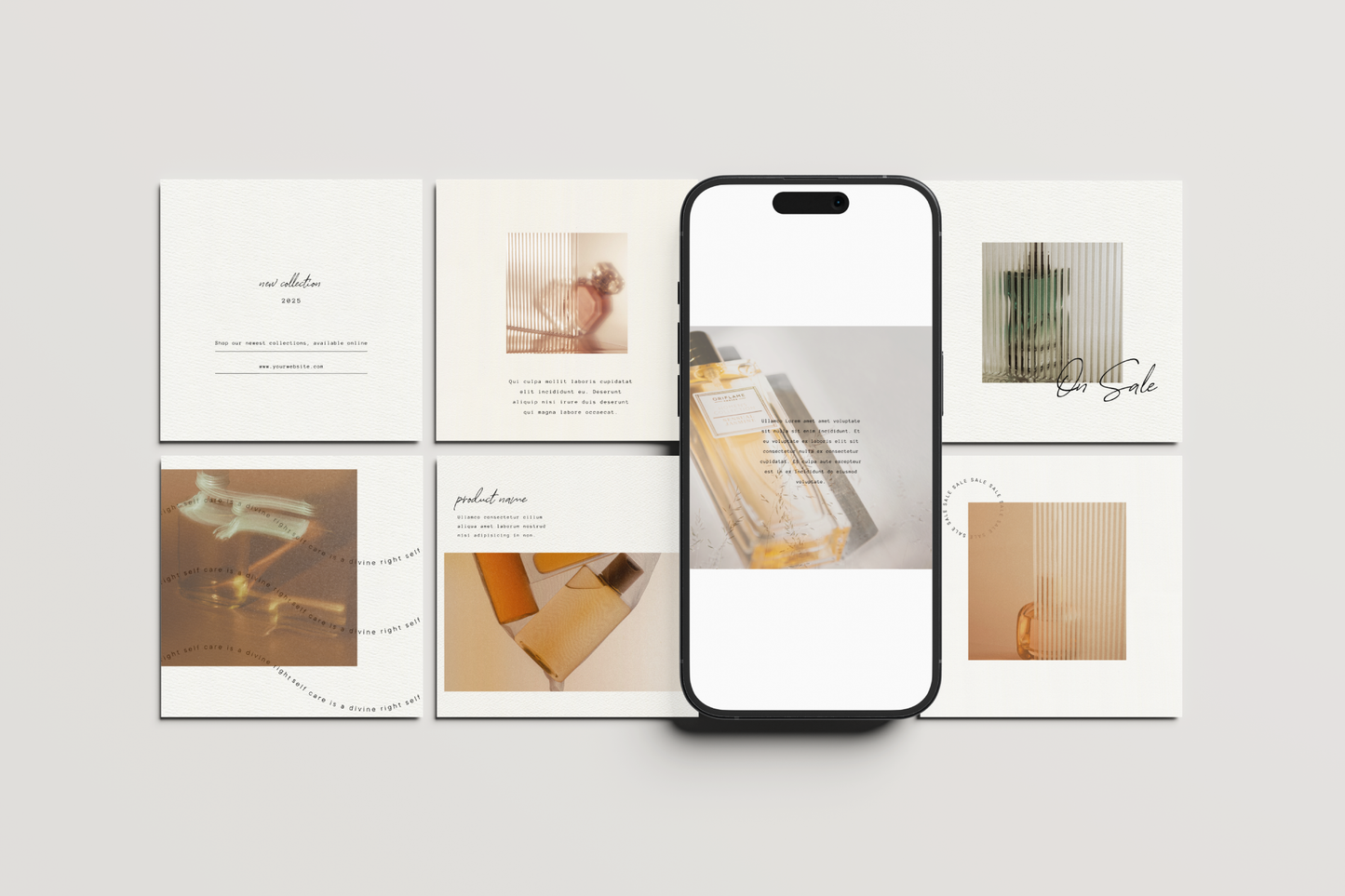 Sahara | 30 Ultra Minimalist Instagram Post Templates