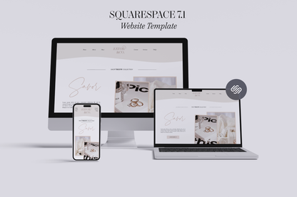 Savor | Squarespace Website Template