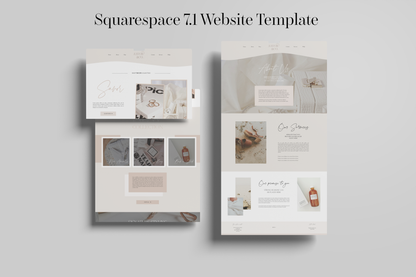 Savor | Squarespace Website Template