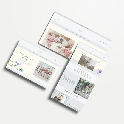 Secret Garden Shopify Website Template