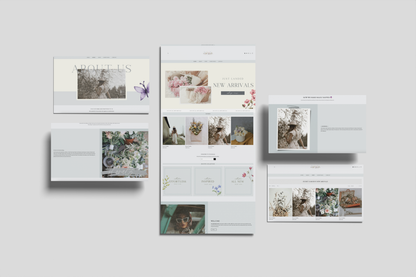 Secret Garden Shopify Website Template