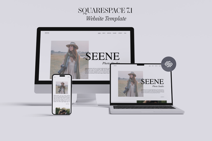 Seene Squarespace Template