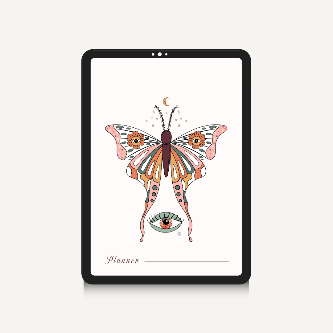 Boho Girl Mega Life Digital Planner