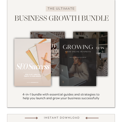 The Ultimate Business Growth Bundle | 4-in-1 Ebook Bundle
