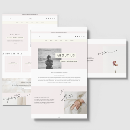 Blush | Customizable Website Template for Shopify