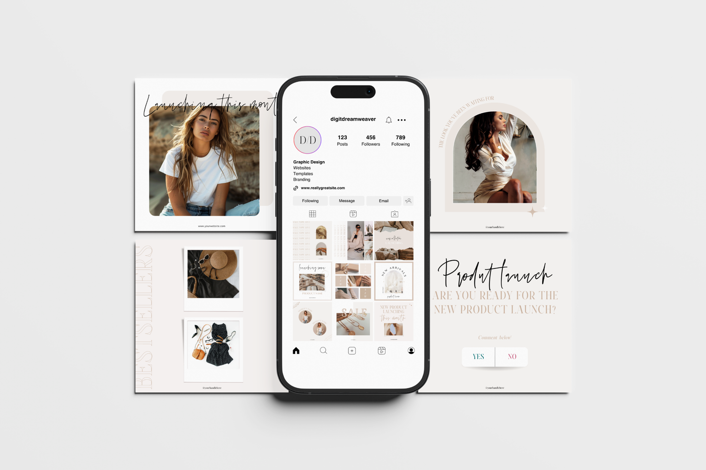 Warm Sands | 110 Product Focused Instagram Posts
