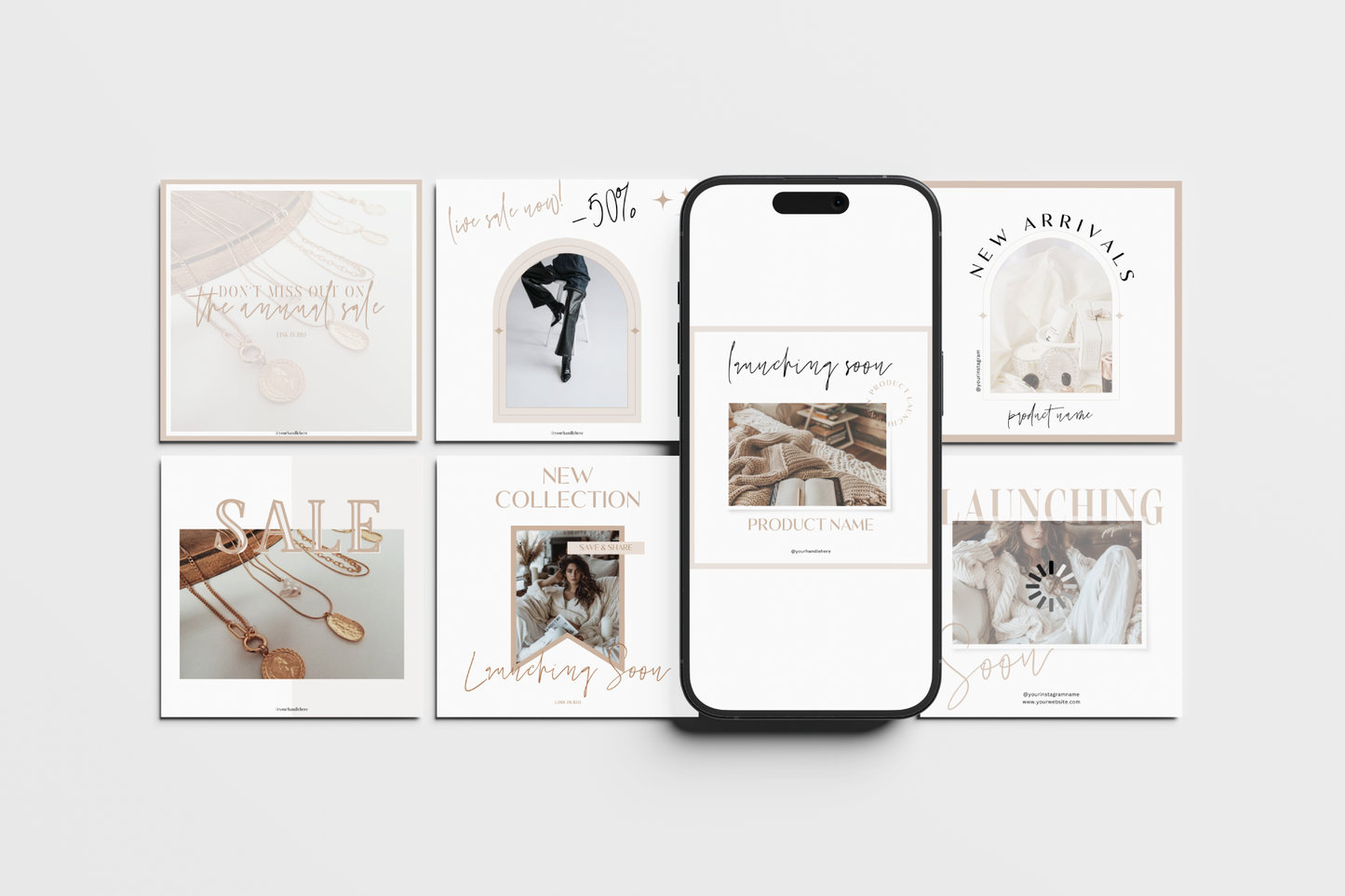 Warm Sands | 110 Product Focused Instagram Posts