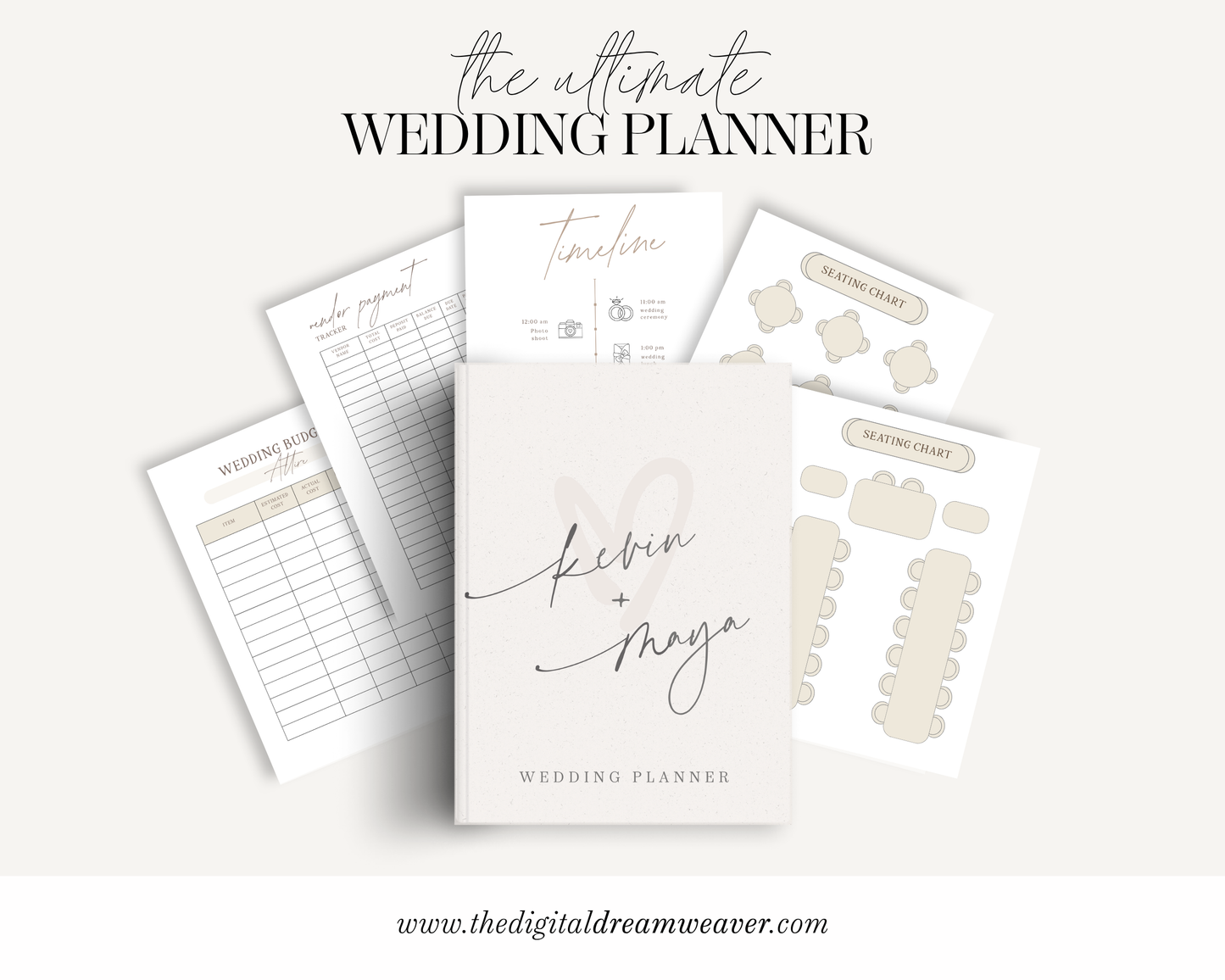 Ultimate Wedding Planner | Digital Download for Stress-Free Wedding Planning