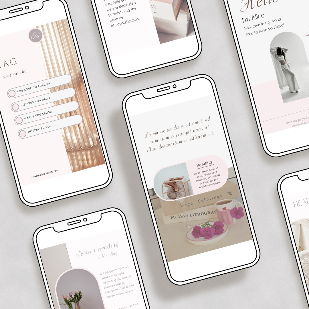 Willow | Customizable Instagram Story Templates for Content Creators, Beauty and Skincare, Boutiques