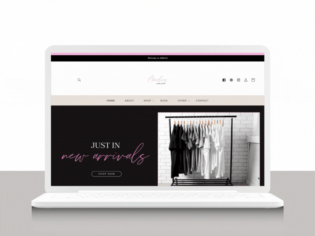 Amelie Shopify Template