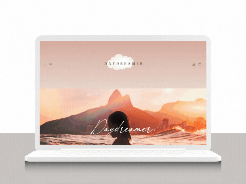 Daydreamer | Customizable Shopify Website Template