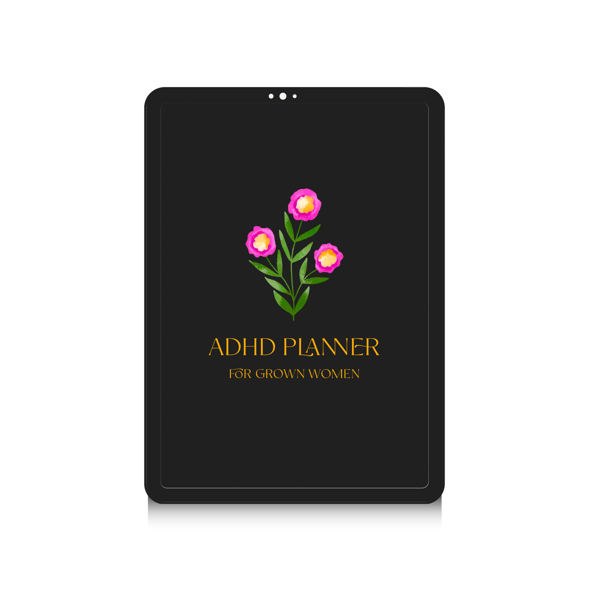 ADHD Planner for Grown Women | Neurodivergent Daily Planner & Weekly Brain Dump Workbook | Editable Canva Template Printable & Digital