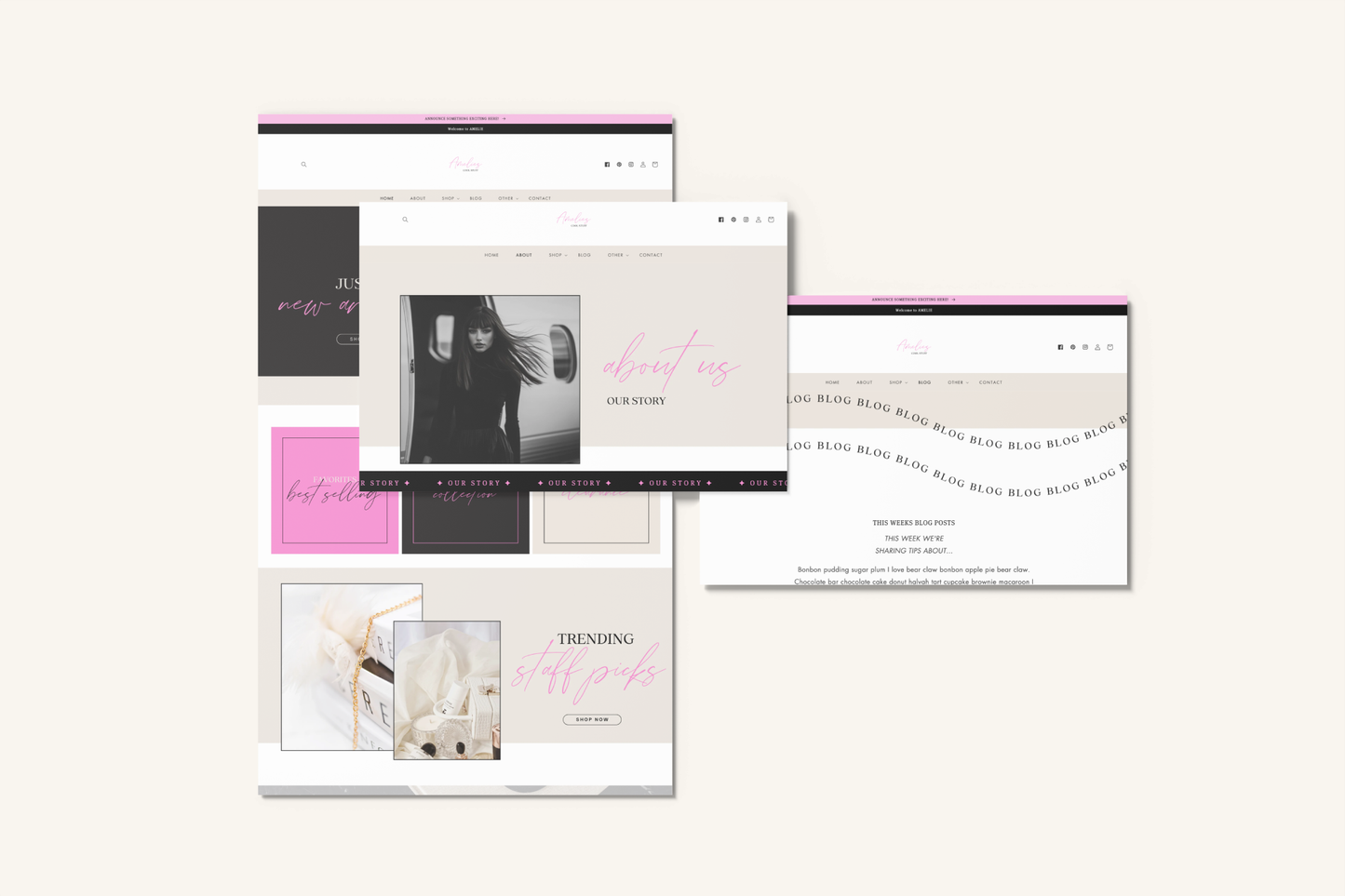 Amelie Shopify Template