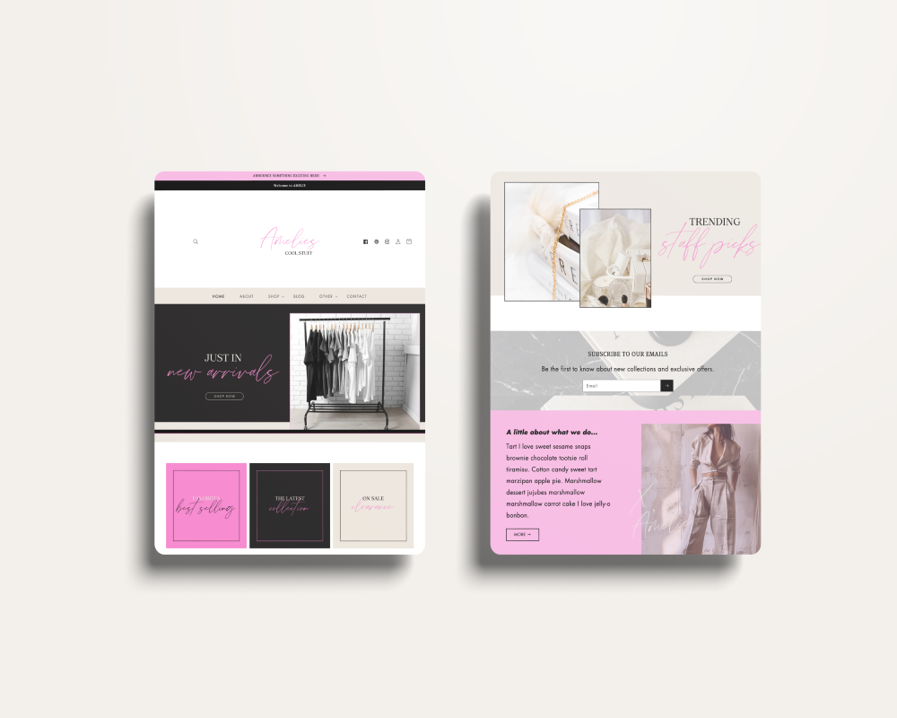 Amelie Shopify Template