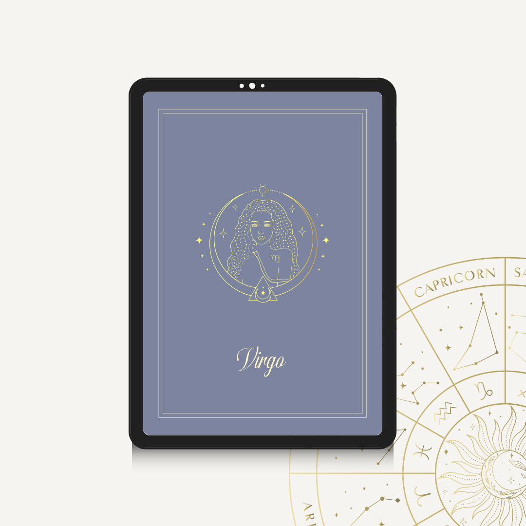 Undated Celestial Zodiac Themed Planner for Astrology Lovers | Aries • Taurus • Gemini • Cancer • Leo • Virgo • Libra • Scorpio • Sagittarius • Capricorn • Aquarius • Pisces