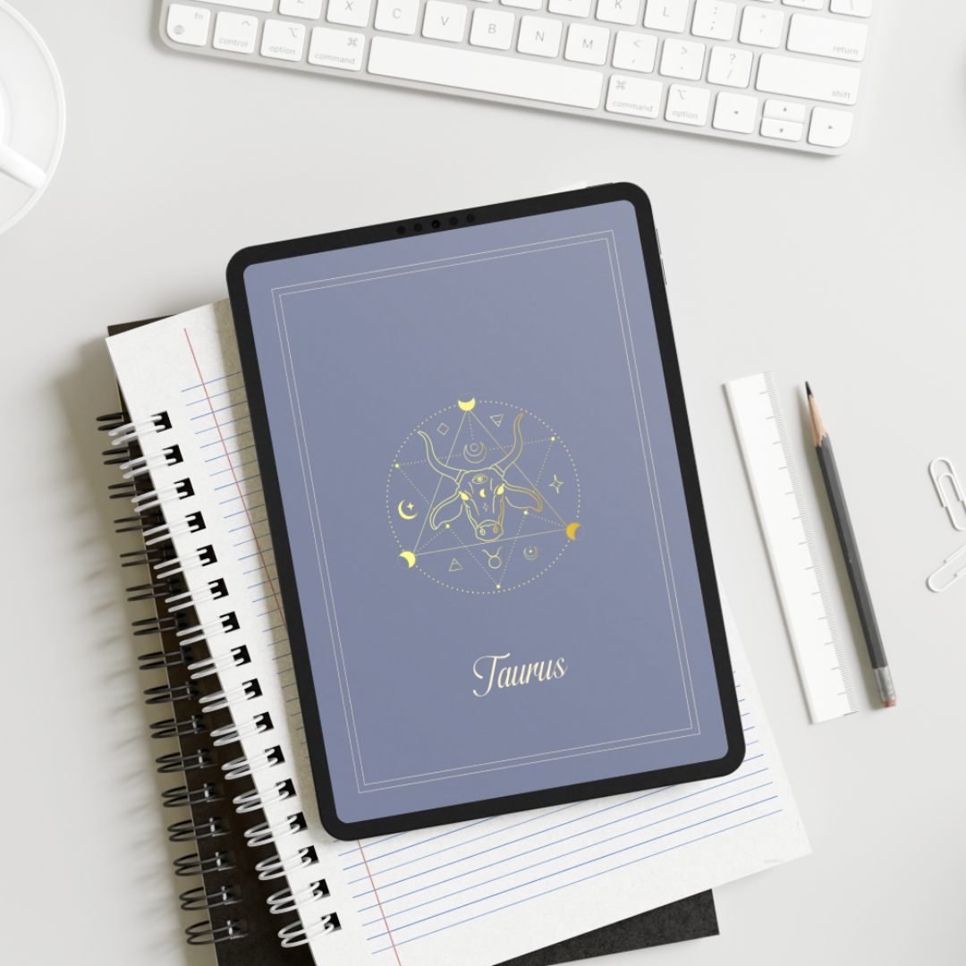 Undated Celestial Zodiac Themed Planner for Astrology Lovers | Aries • Taurus • Gemini • Cancer • Leo • Virgo • Libra • Scorpio • Sagittarius • Capricorn • Aquarius • Pisces
