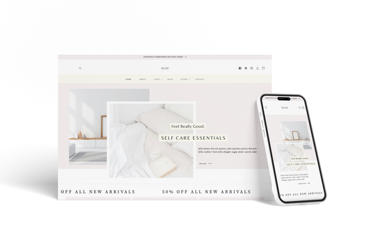Blush | Customizable Website Template for Shopify