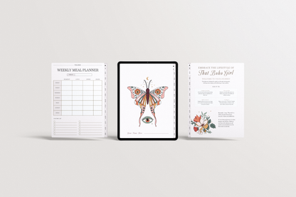 Boho Girl Mega Life Digital Planner
