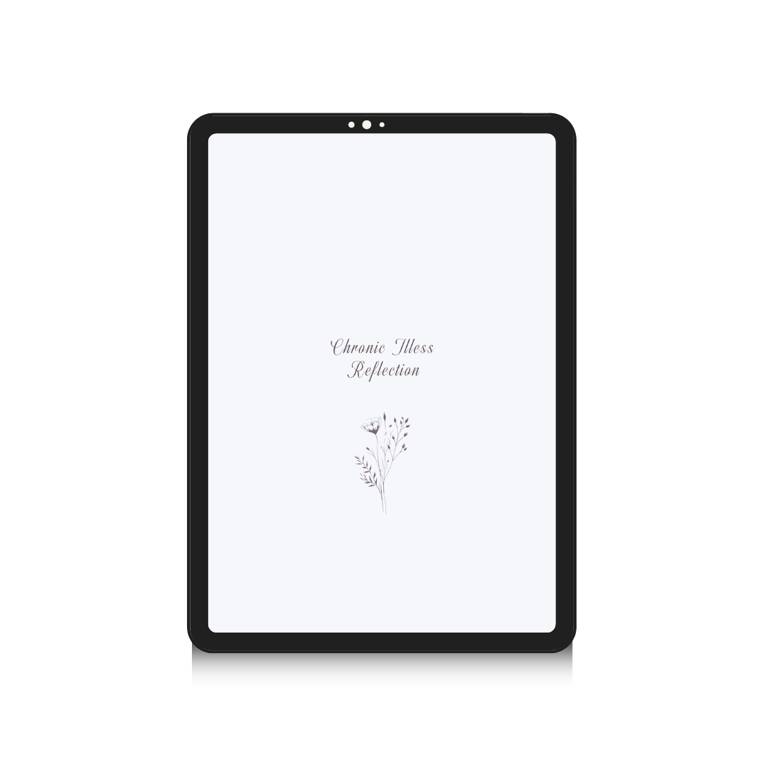 Chronic Illness Reflection Journal, Health Mindset Workbook, Emotional Healing Journey Prompts, Goodnotes Recovery Diary, Wellness Journal