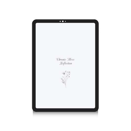 Chronic Illness Reflection Journal, Health Mindset Workbook, Emotional Healing Journey Prompts, Goodnotes Recovery Diary, Wellness Journal