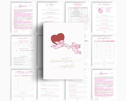Printable Couples Journal for Relationship Growth, Digital Date Night Planner and Communication Workbook, Meaningful Anniversary Gift Idea