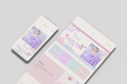 Cotton Candy Website Template for Shopify