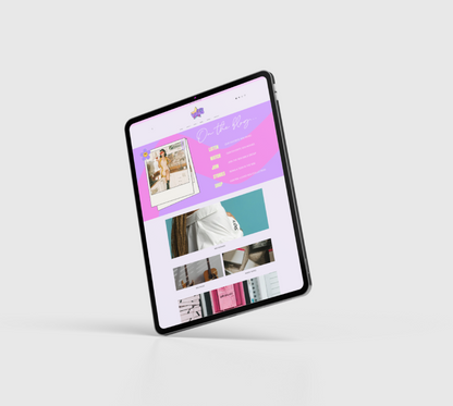 Cotton Candy Website Template for Shopify