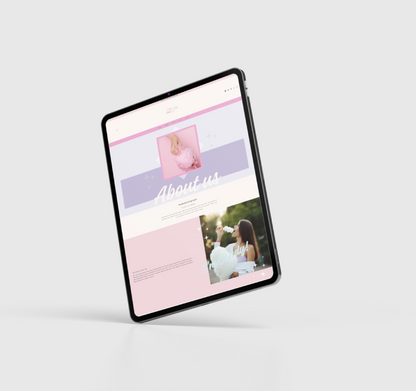Cotton Candy Website Template for Shopify