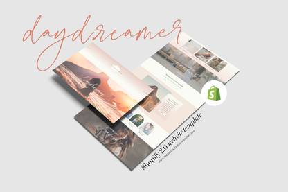 Daydreamer | Customizable Shopify Website Template