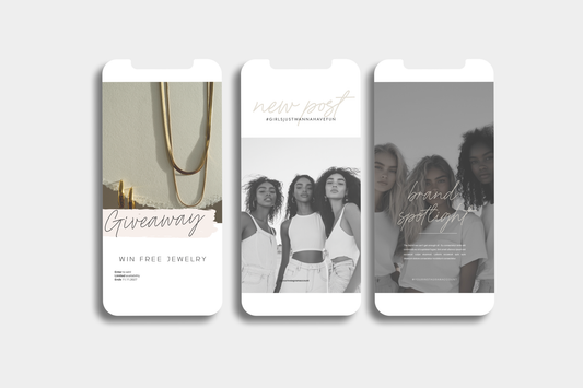 Lifestyle and Fashion Instagram Story Bundle | 45 Lifestyle Templates | Professional Story Engagement Kit for Modern Brands