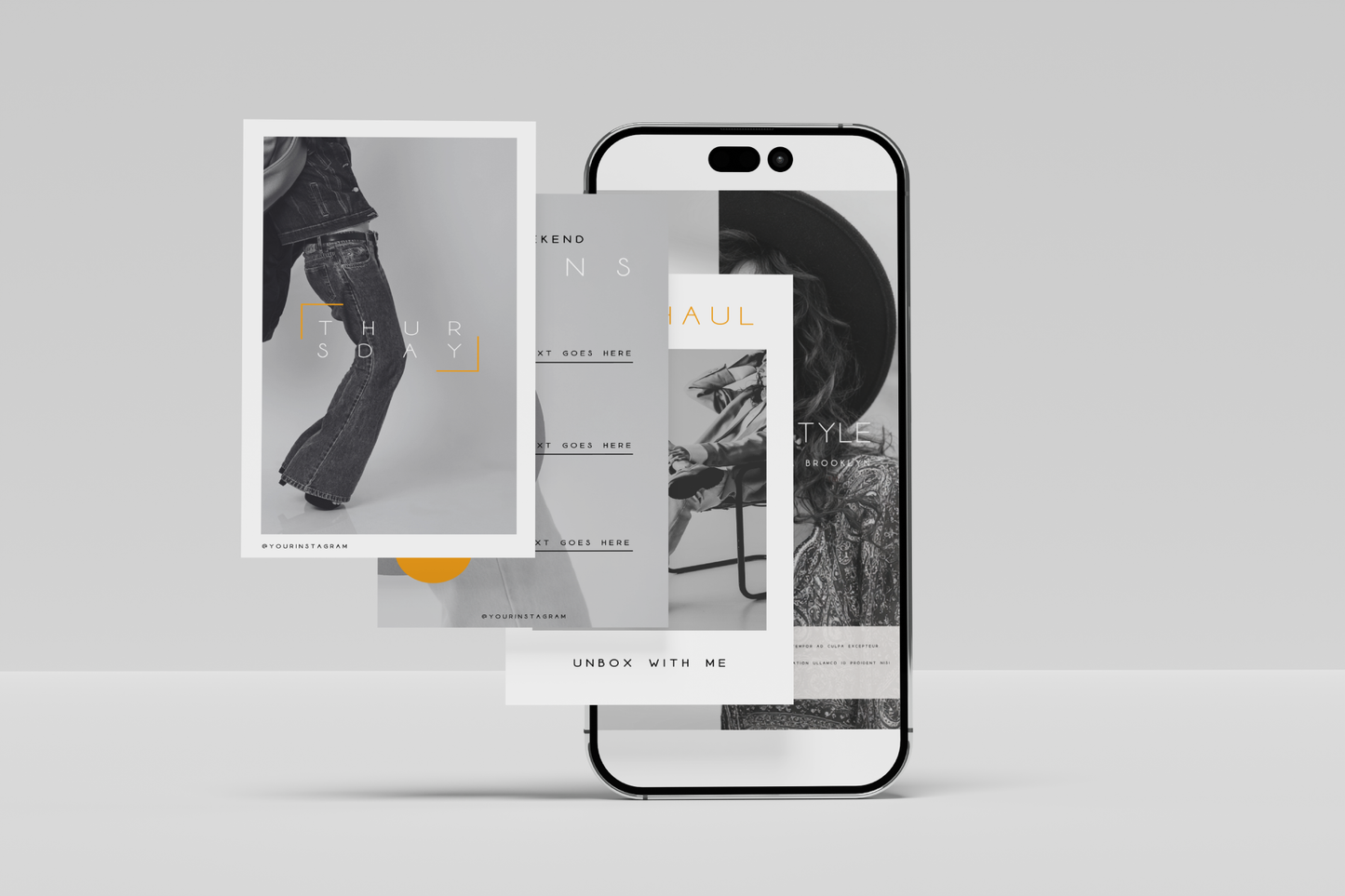 Lexington | OOTD Fashion Social Media Kit for Instagram