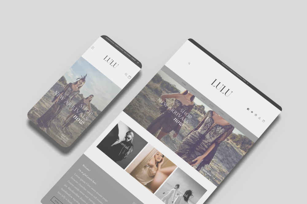 Lulu | Editorial Shopify Website Template