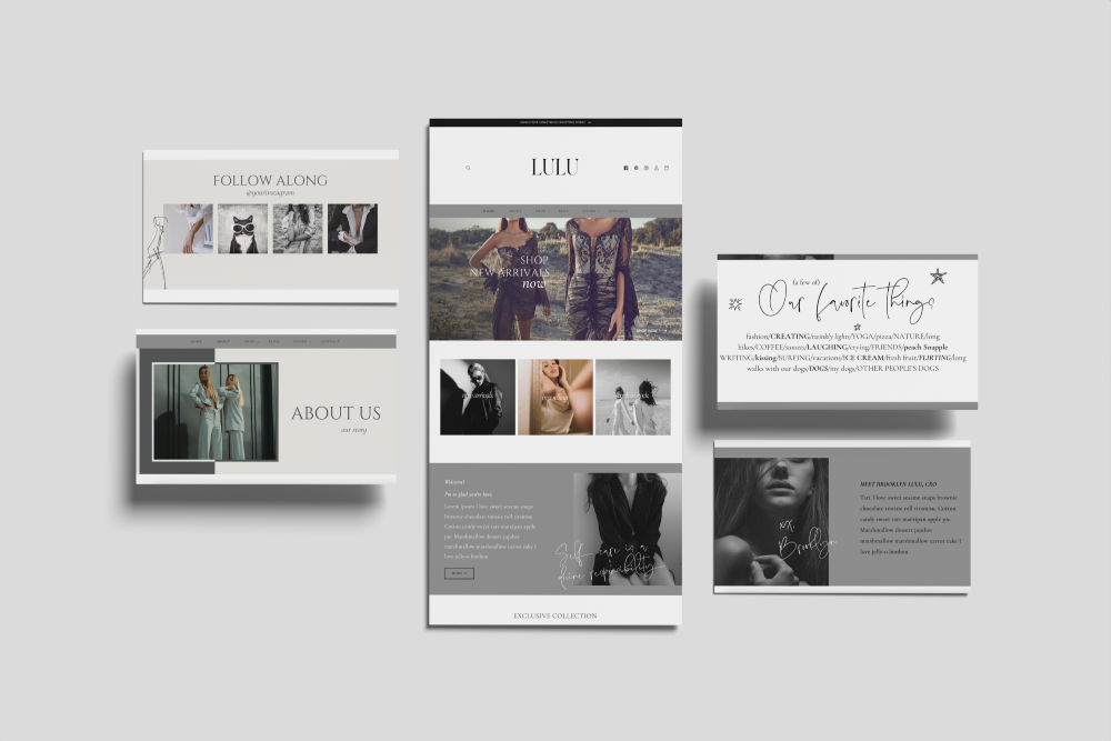 Lulu | Editorial Shopify Website Template