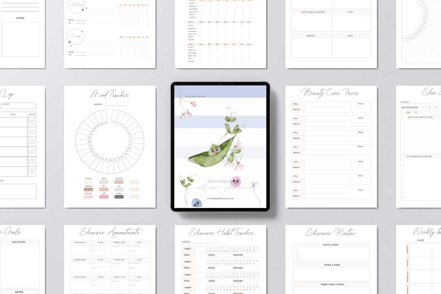The Ultimate Self Care Planner
