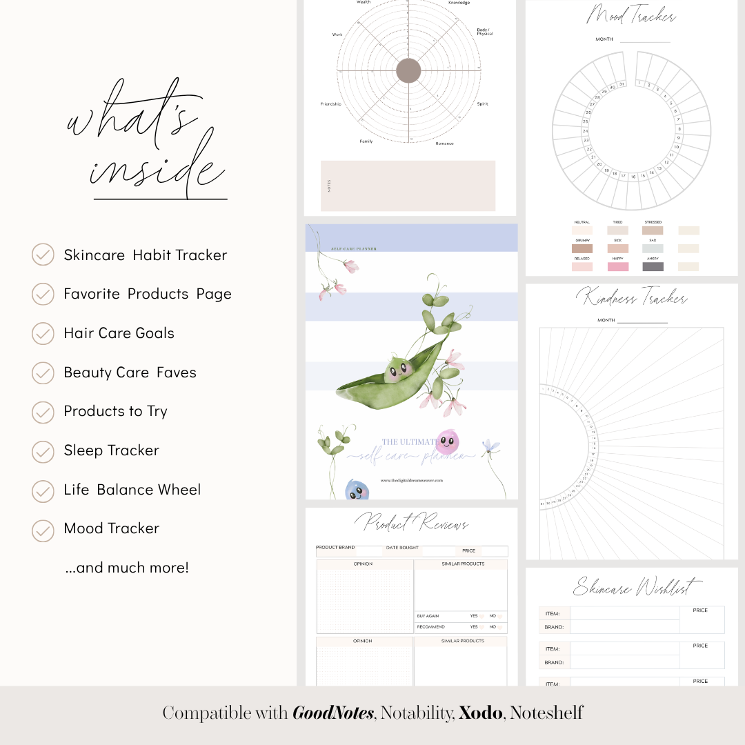 The Ultimate Self Care Planner