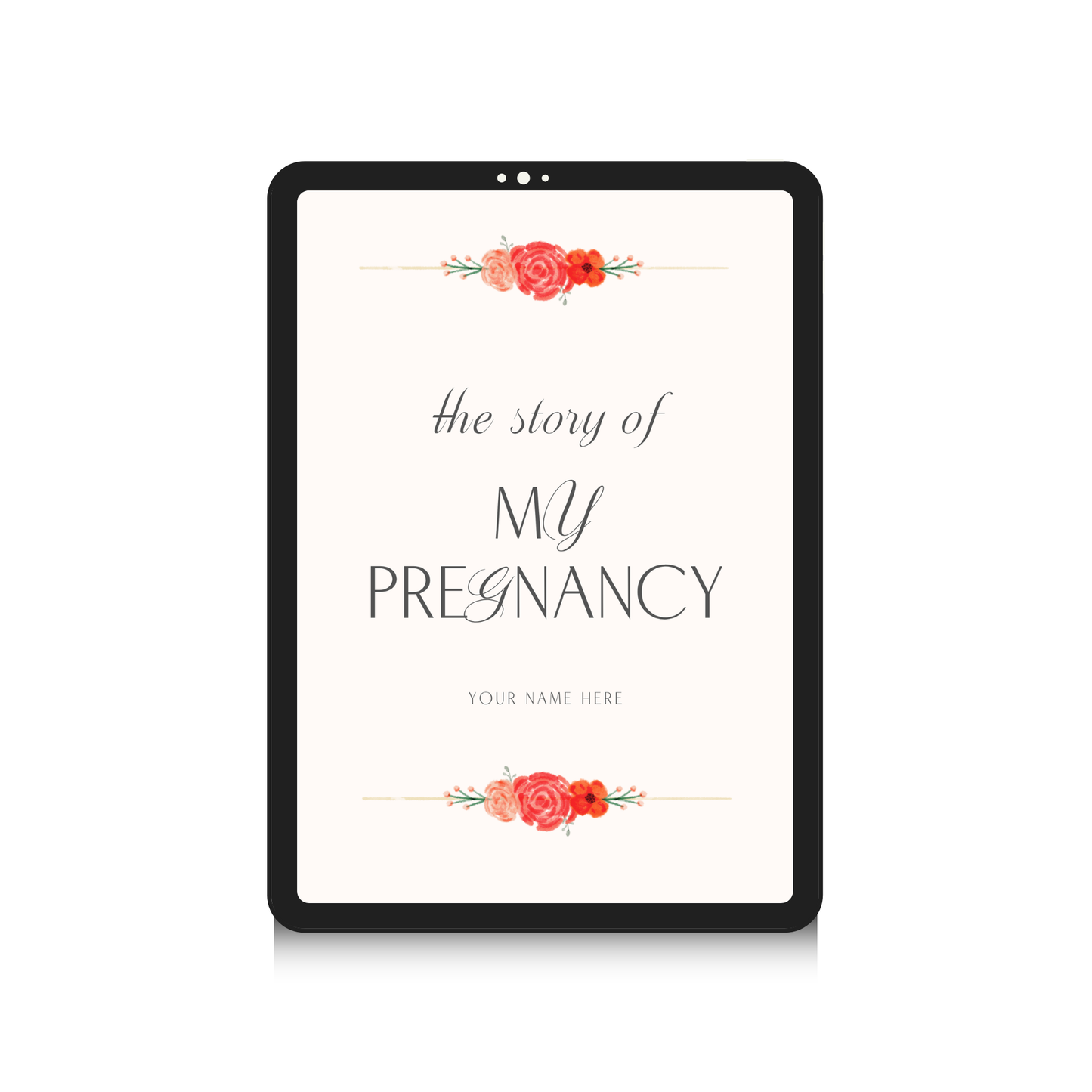 Pregnancy Journal Printable Memory Book, 40 Week Pregnancy Tracker & Keepsake Planner, First Time Mom Milestone Diary, Baby Shower Gift Idea