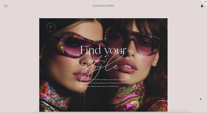 London/Town Squarespace Website Template
