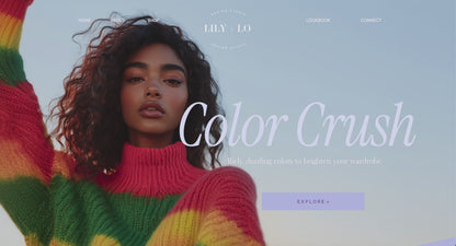 LILLY Squarespace Website Template