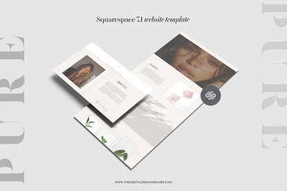 PURE Squarespace Template