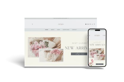 Secret Garden Shopify Website Template