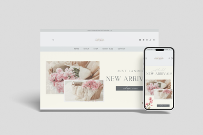 Secret Garden Shopify Website Template