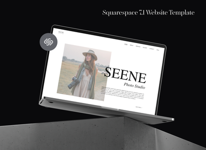 Seene Squarespace Template