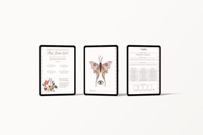 Boho Girl Mega Life Digital Planner