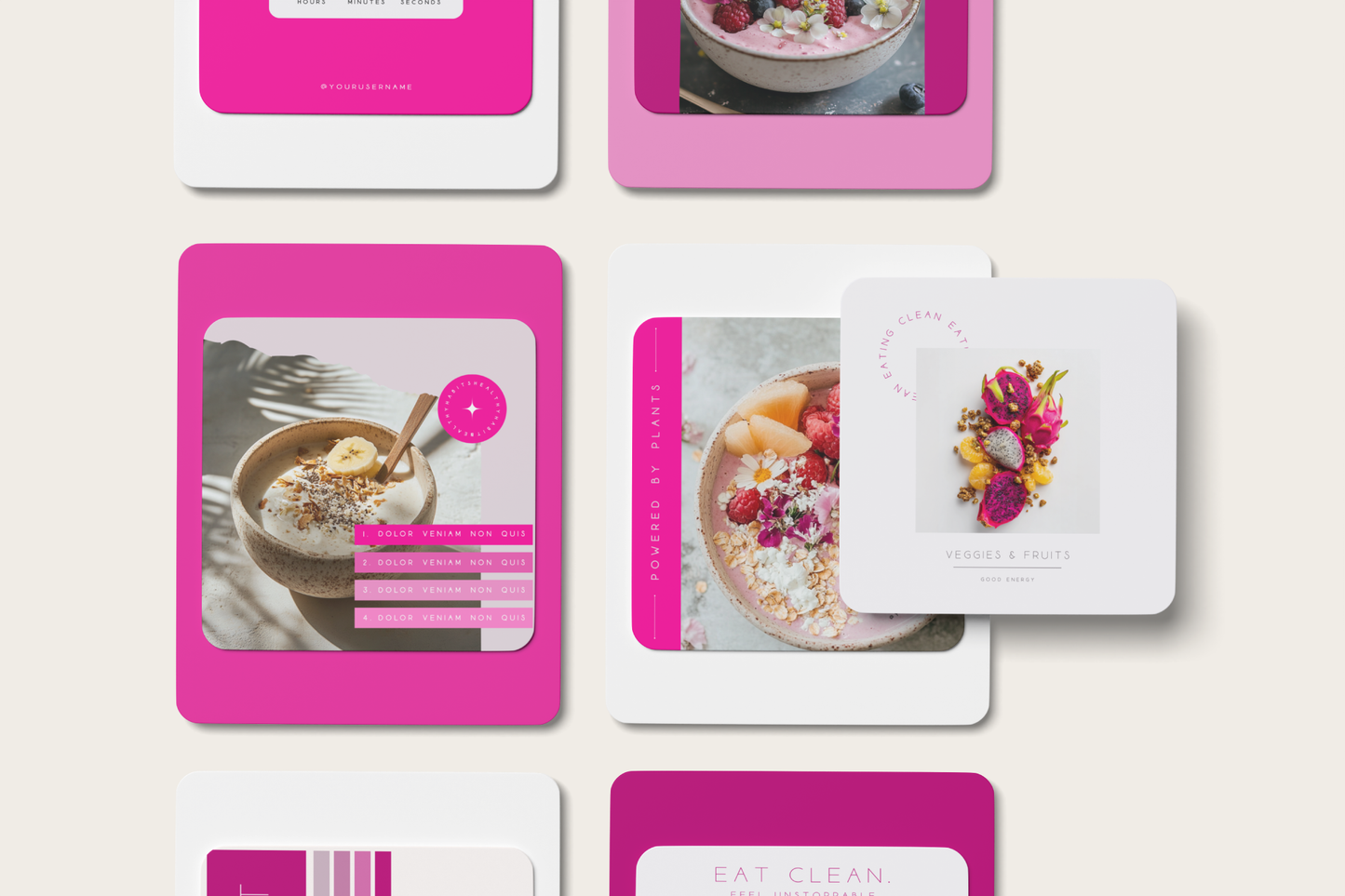 Thrive | Social Media Kit for Coaching, Health and Wellness