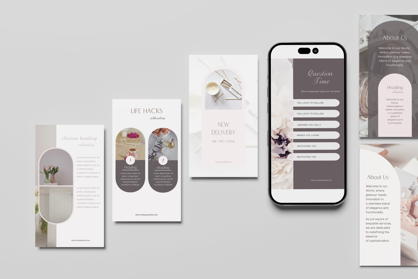 Willow | Customizable Instagram Story Templates for Content Creators, Beauty and Skincare, Boutiques
